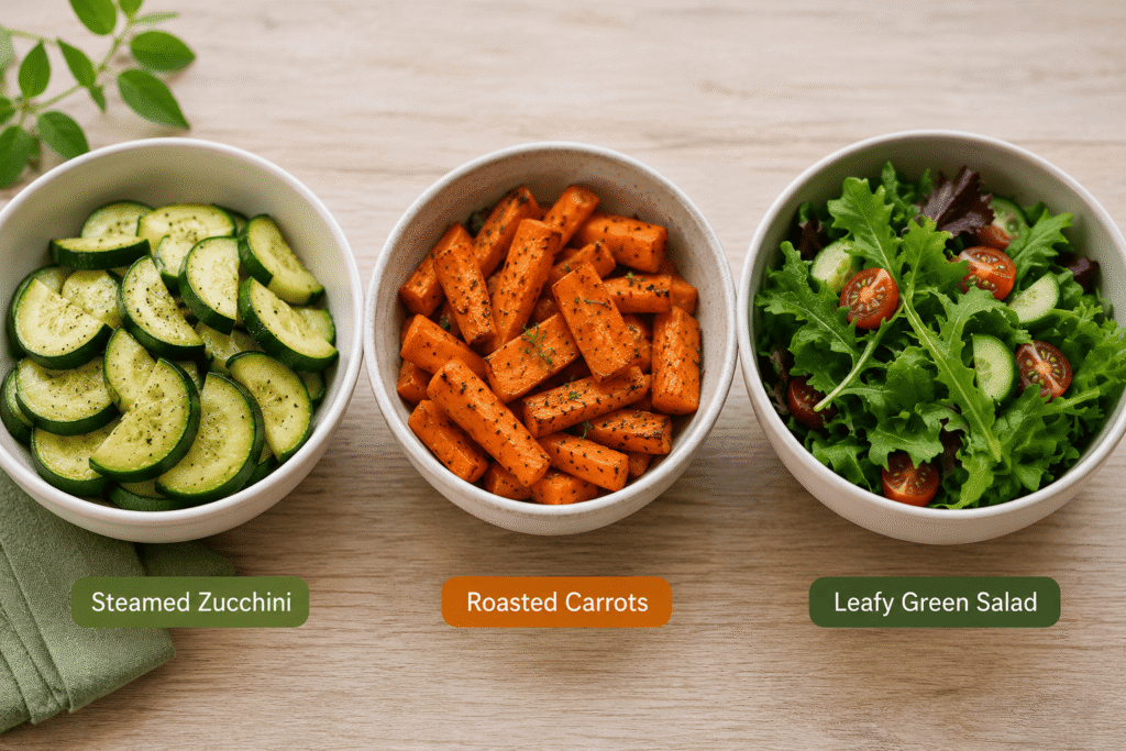 "Best vegetables for acid reflux relief prepared three simple ways"
